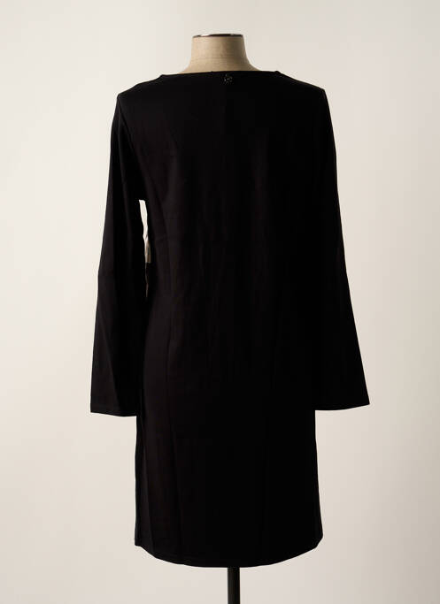 Robe mi-longue noir MALOKA pour femme
