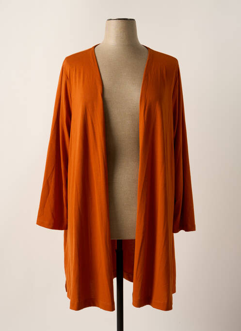 Veste casual orange MALOKA pour femme