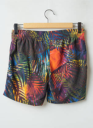 Short de bain imprimé fantaisie marron HOM homme