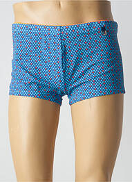 Short de bain imprimé fantaisie bleu HOM homme