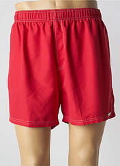 Short de bain rouge WAVEBREAKER pour homme seconde vue