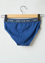 Slip bleu MASSANA pour homme seconde vue