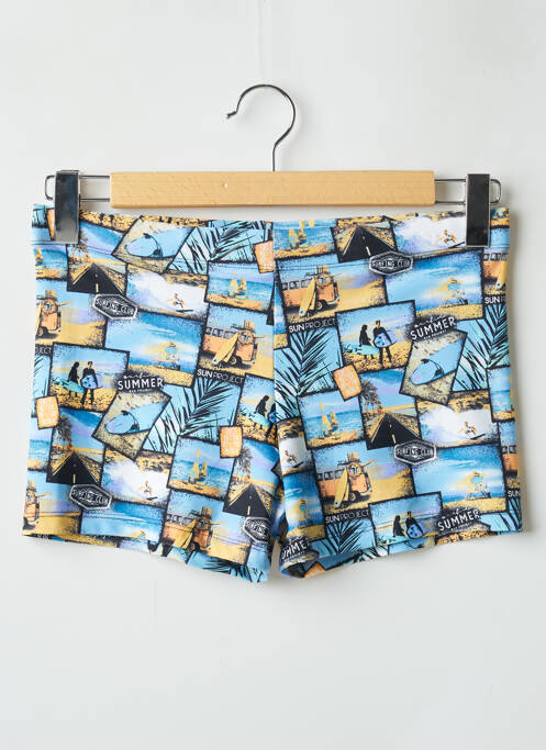 Short de bain bleu SUN PROJECT pour homme