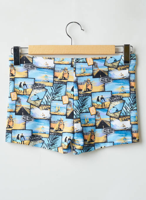 Short de bain bleu SUN PROJECT pour homme