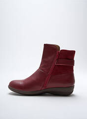 Bottines/Boots rouge SWEET pour femme seconde vue