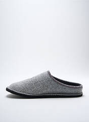 Chaussons/Pantoufles gris CHAUSSE MOUTON pour homme seconde vue