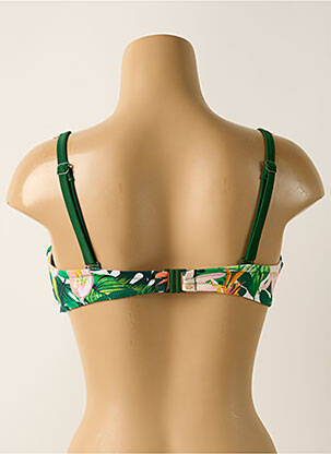 Haut de maillot de bain haut bandeau haut bandeau vert YSABEL MORA femme