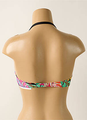 Haut de maillot de bain stretch haut bandeau rose ANTIGEL femme