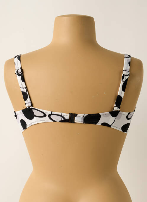 Haut de maillot de bain blanc EMPREINTE pour femme