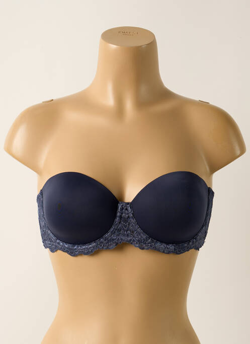 Soutien-gorge bleu PIEGE pour femme