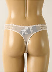 Tanga beige EMPREINTE pour femme seconde vue