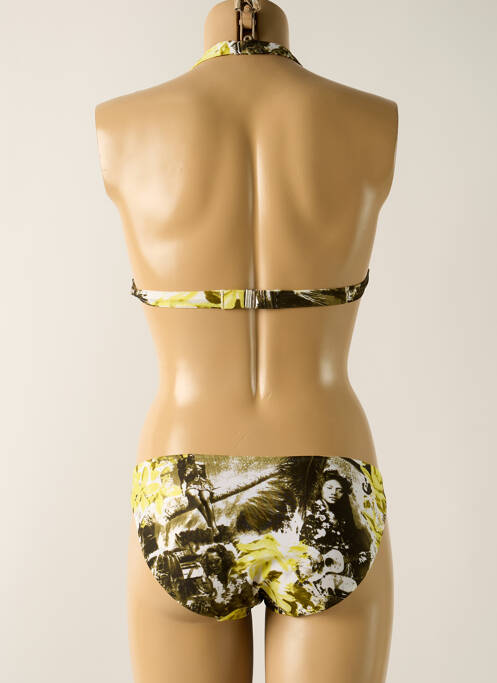 Maillot de bain 2 pièces vert EMPREINTE pour femme