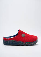 Chaussons/Pantoufles rouge ROHDE pour femme seconde vue