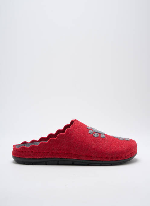 Chaussons/Pantoufles rouge ROHDE femme