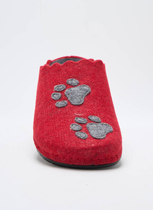 Chaussons/Pantoufles rouge ROHDE femme