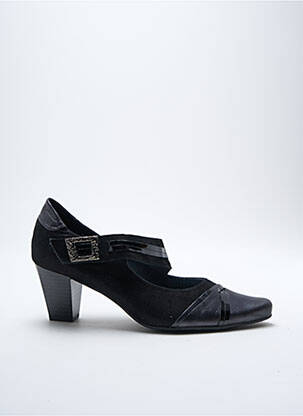 Escarpins cubain talon de 4 à 6cm noir GEO-REINO femme