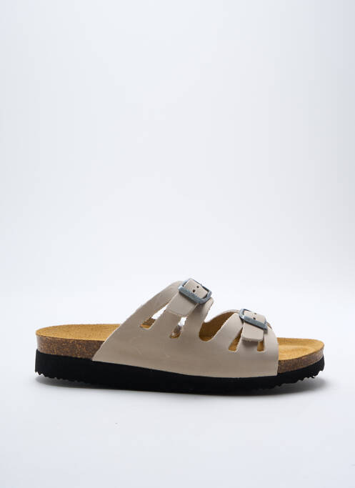 Mules/Sabots beige SANTAFE pour femme