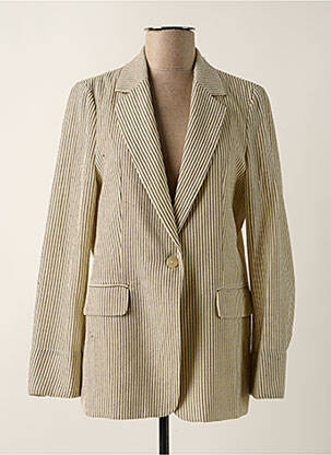 Blazer poches beige SEE U SOON femme