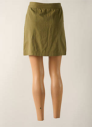 Jupe courte poches vert LA PETITE ETOILE femme