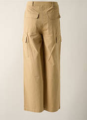 Pantalon cargo beige LA PETITE ETOILE pour femme seconde vue