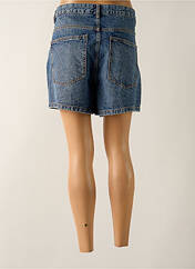 Short bleu ICHI pour femme seconde vue