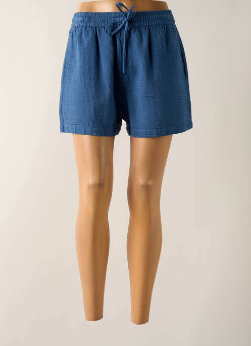 Short bleu THINKING MU pour femme