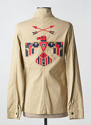 Veste casual coupe droite beige FIVE femme