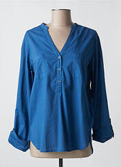 Blouse bleu AMOUR pour femme seconde vue