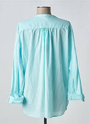 Blouse bleu clair AMOUR pour femme seconde vue