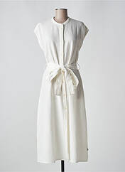 Robe mi-longue blanc THINKING MU pour femme seconde vue