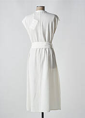 Robe mi-longue blanc THINKING MU pour femme seconde vue