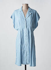 Robe mi-longue bleu PIECES pour femme seconde vue