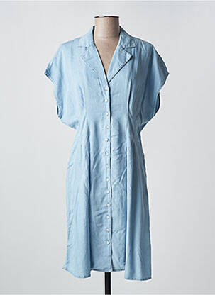 Robe mi-longue bleu PIECES pour femme