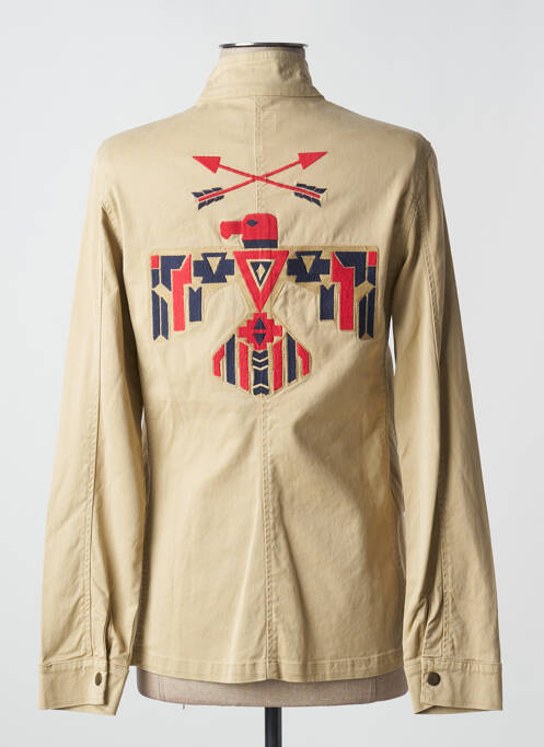 Veste casual coupe droite beige FIVE femme