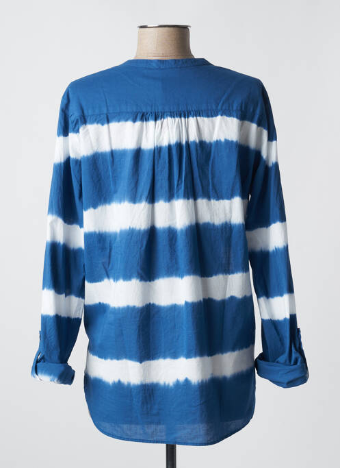 Blouse bleu AMOUR pour femme