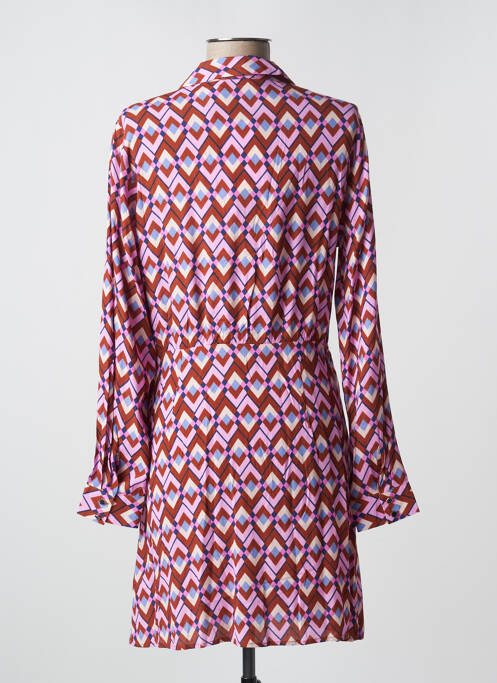 Robe courte rose LA PETITE ETOILE pour femme