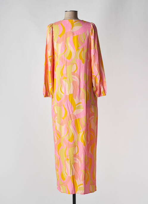 Robe longue rose GRACE & MILA pour femme