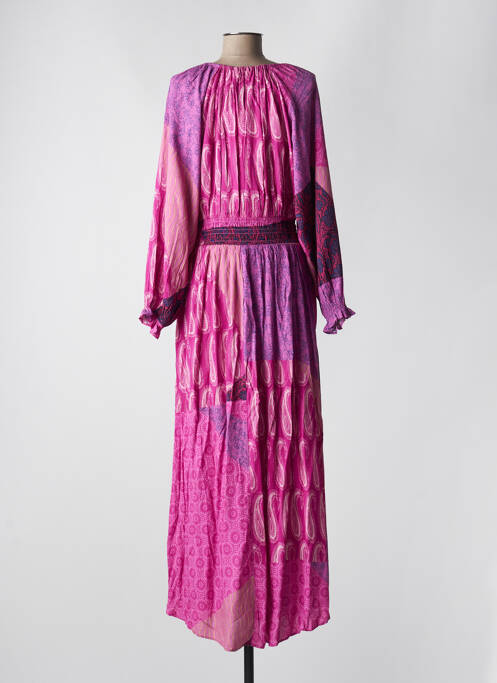 Robe longue violet LA PETITE ETOILE pour femme