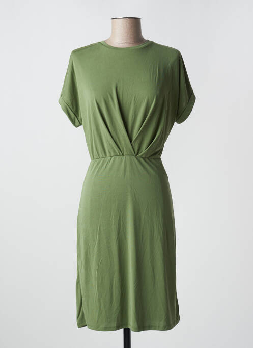 Robe mi-longue vert OBJECT pour femme