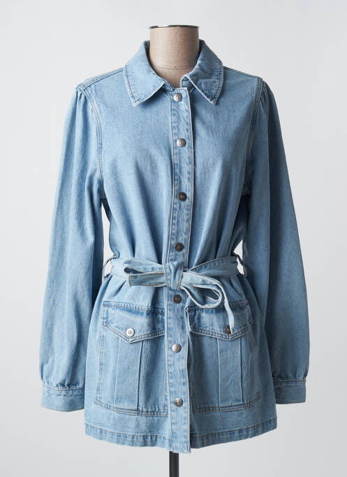 Veste casual bleu OBJECT pour femme