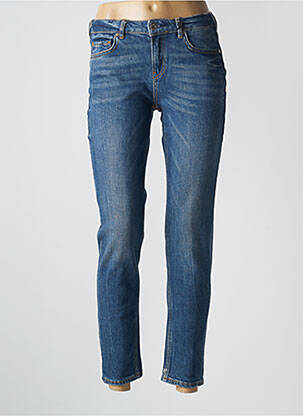 Jeans coupe slim stretch taille normale bleu SCOTCH & SODA femme