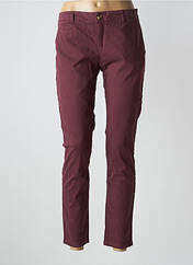 Pantalon chino rouge LAB DIP PARIS pour femme seconde vue