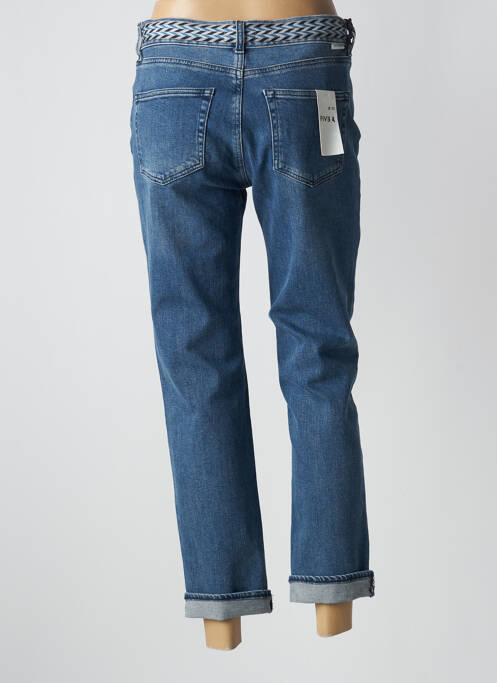 Jeans coupe droite bleu FIVE pour femme