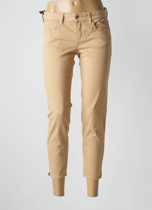 Pantalon 7/8 beige FIVE pour femme