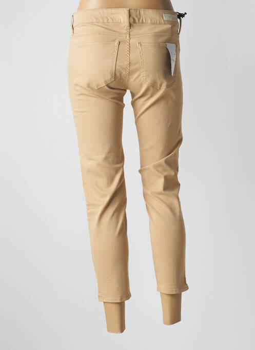 Pantalon 7/8 beige FIVE pour femme