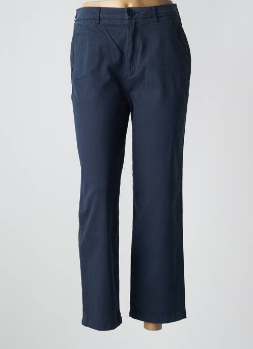 Pantalon chino bleu REIKO pour femme