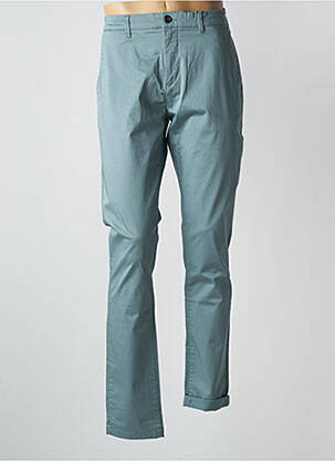 Pantalon chino tissage popeline taille normale bleu DSTREZZED homme