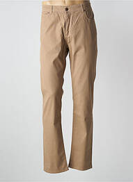 Pantalon slim stretch taille normale marron MCLASSICS homme