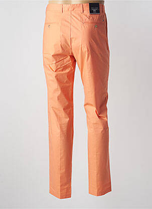 Pantalon chino fermeture zippée sous rabat avec crochet taille normale orange TOMMY HILFIGER homme