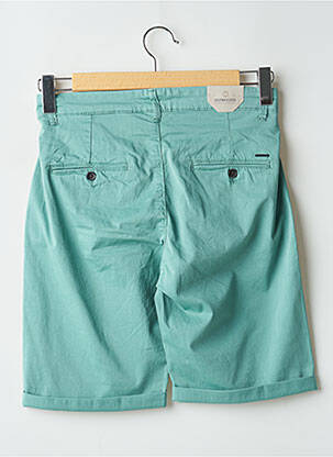 Bermuda tissage popeline taille normale vert DSTREZZED homme